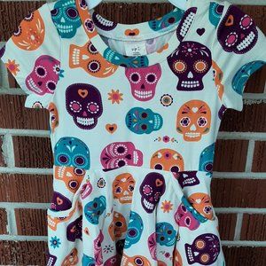 Eleanor Rose Sugar Skull Halloween dress toddler girl size 2 (New without tags)